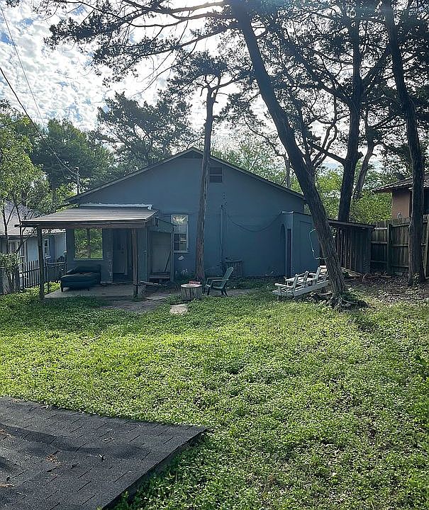 Large backyard
