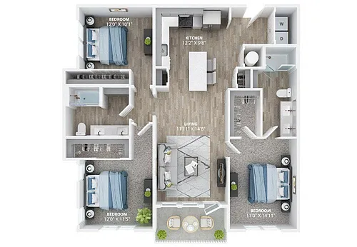 Floor plan Zen C1
