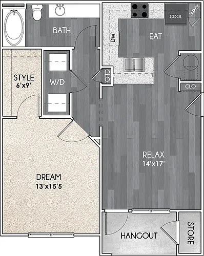 Floor plan A1