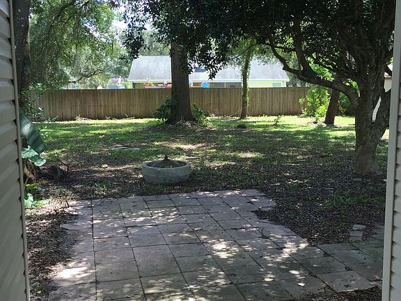 From back porch