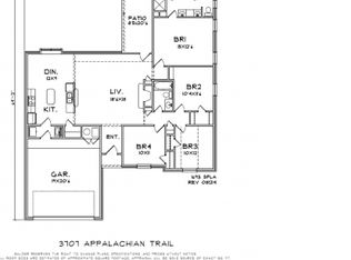 3707 Appalachian Trl, Killeen, TX 76549