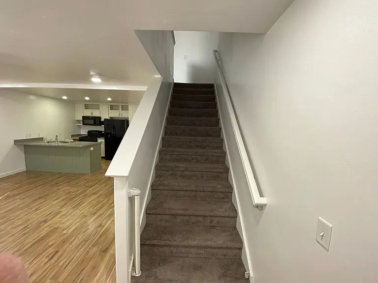 Stairs to bedrooms