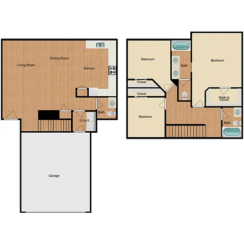 Floor plan Plan B1