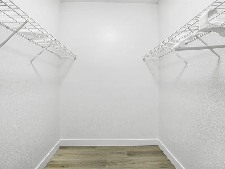 Large walk in closet