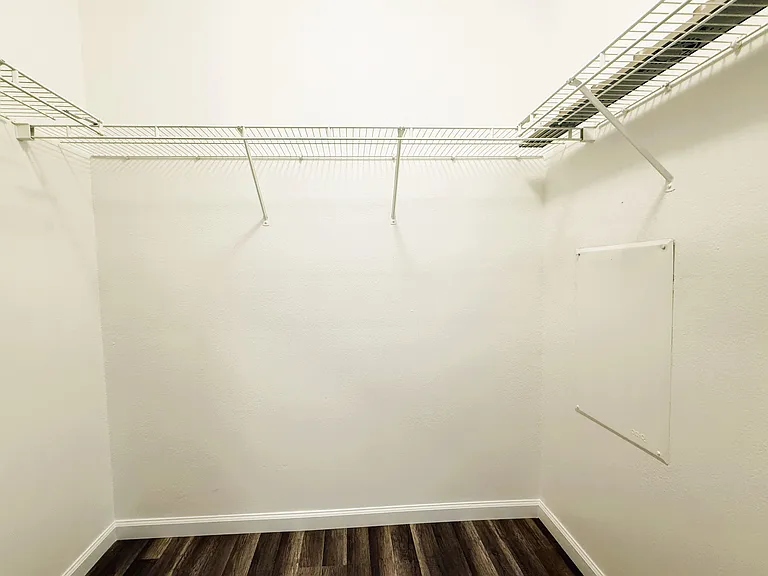 Large walk in closet