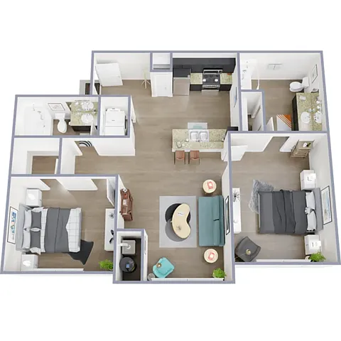 Floor plan B1
