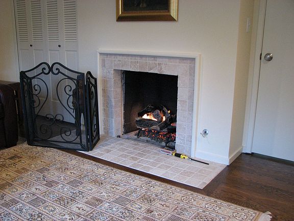 fireplace - bedroom 1
