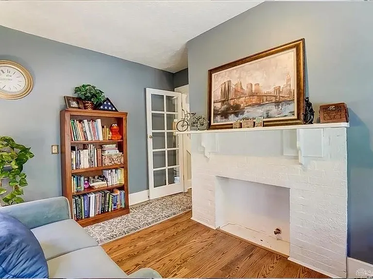 Sun room/home office off the living room.