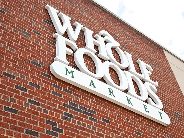 Steps away from Whole Foods