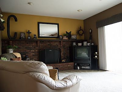 Fireplace living room