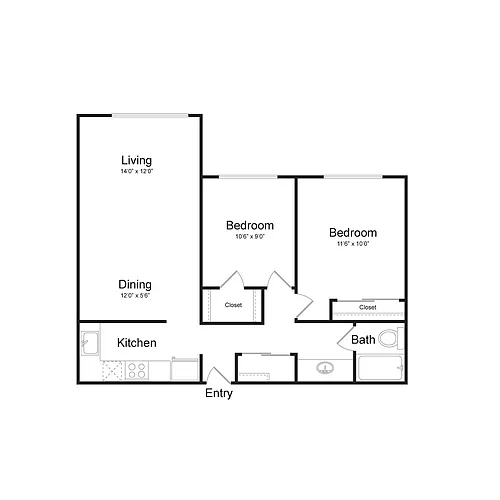 Floor plan B2