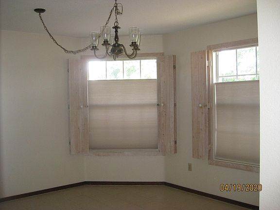 Dining area and shutters