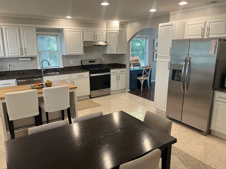 All new stainless steel appliances
