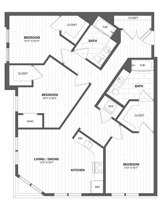 Floor plan C3-A