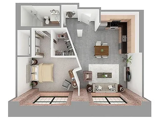 Floor plan F1-D
