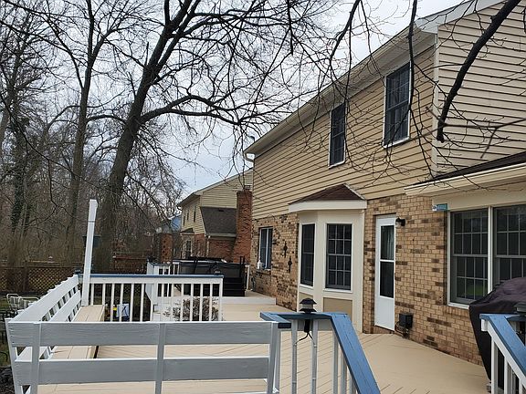 Back deck newly stained
