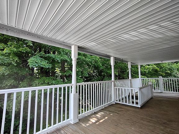 Private covered farmers porch