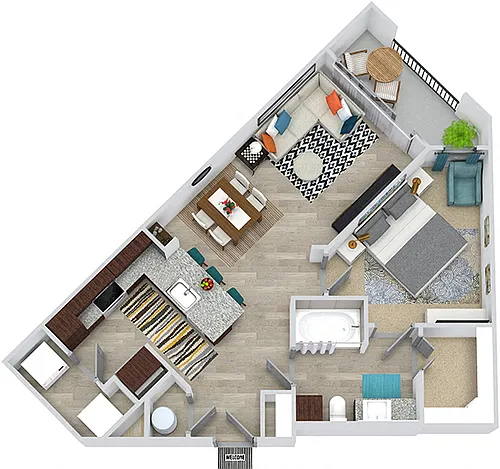 Floor plan Jones