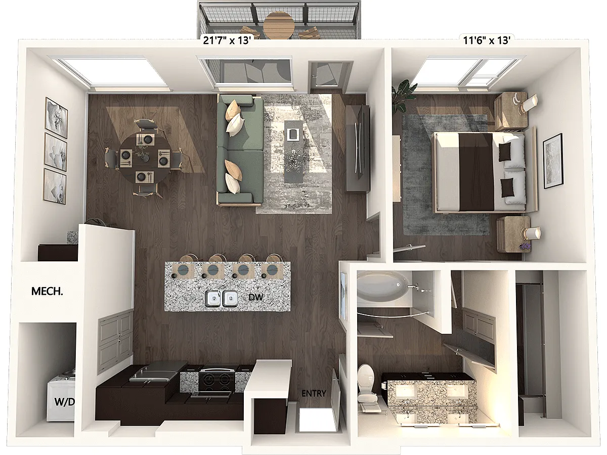 Floor plan A6-829-E