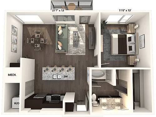 Floor plan A6-829-E