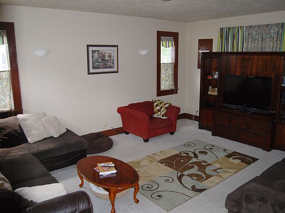 sunken family room