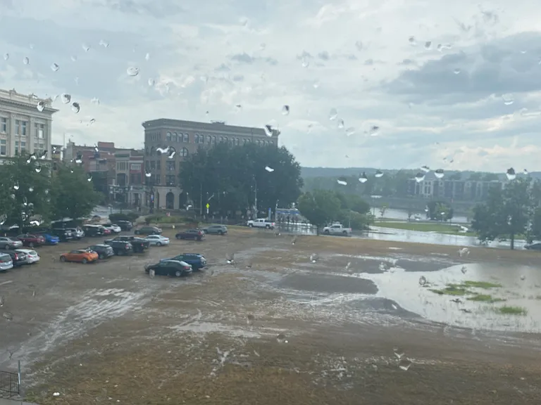 View to Farmers market