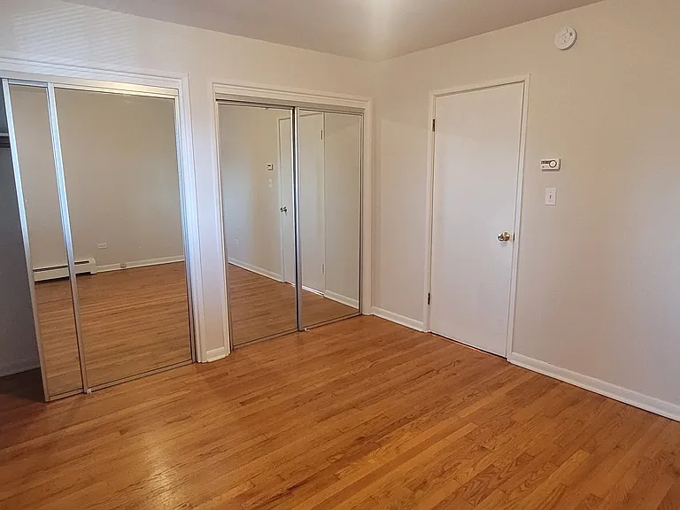 Full wall of closets