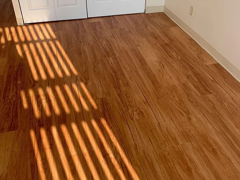 Sunlit Second bedroom with large closet