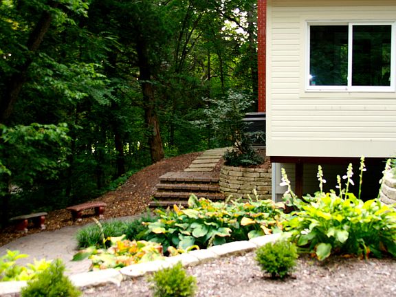 extensive landscaping