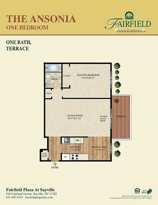 Floor plan The Ansonia