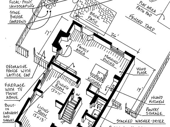 Main Level Floor Plan
