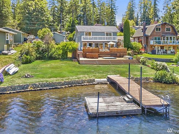 Bulkheaded waterfront, with a great yard, plus a solid dock, and floating dock. Bring your boat, jetski's, SUP's, kayaks - this is the perfect spot for enjoying the best of the NW. 