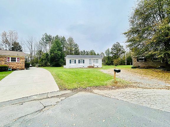 View from private cul-de-sac