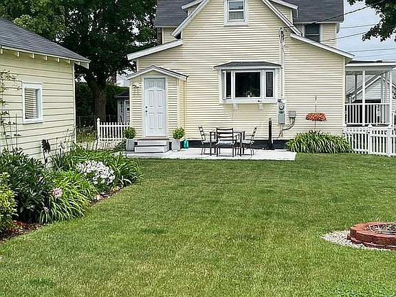 Large back yard