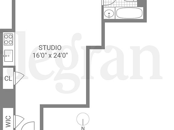 2nd image of 457 W 57th St #910
