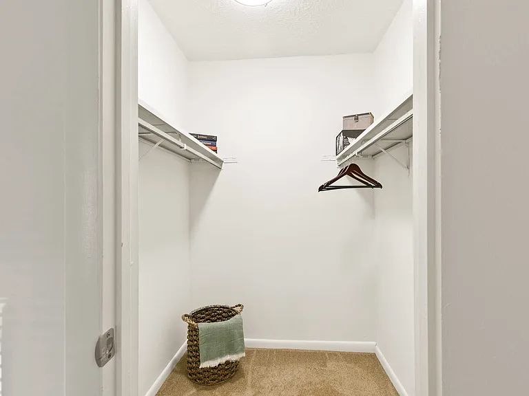 Walk-in Closet in the 2-Bedroom Floor Plan