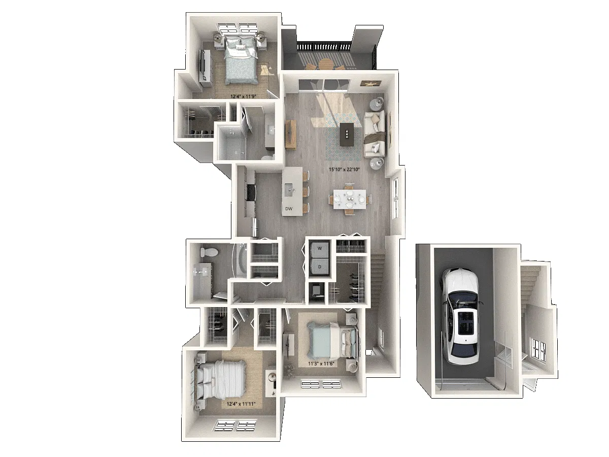 Floor plan C2B