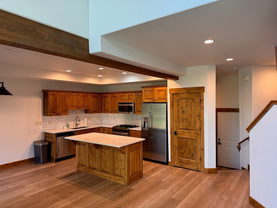 Kitchen view from living room