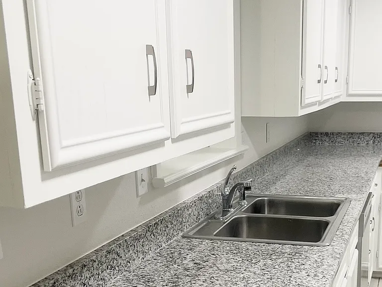 New granite countertop installed June 2026.