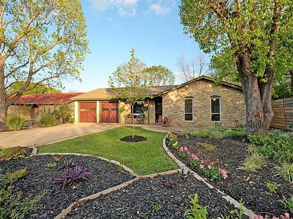 Low maintenance plant beds.