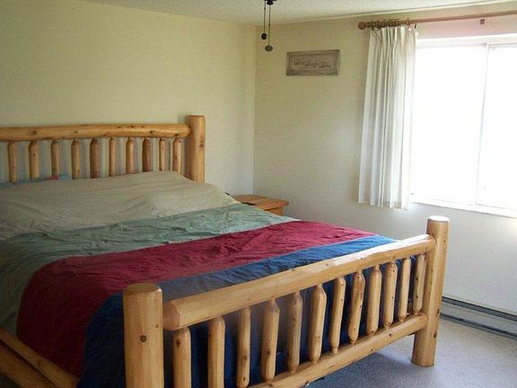 large bedroom with 2 closets