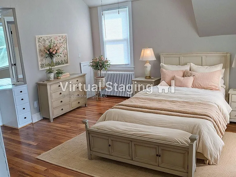Master Bedroom Virtually Staged