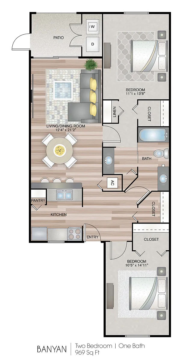 Floor plan The Banyan