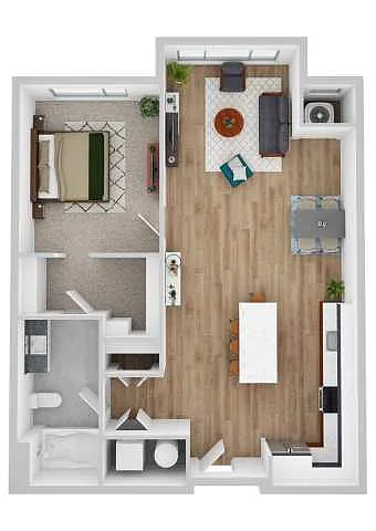 Floor plan Brickton B