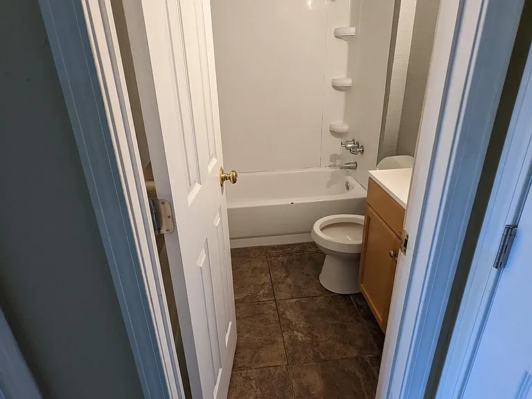 Bathroom from hall