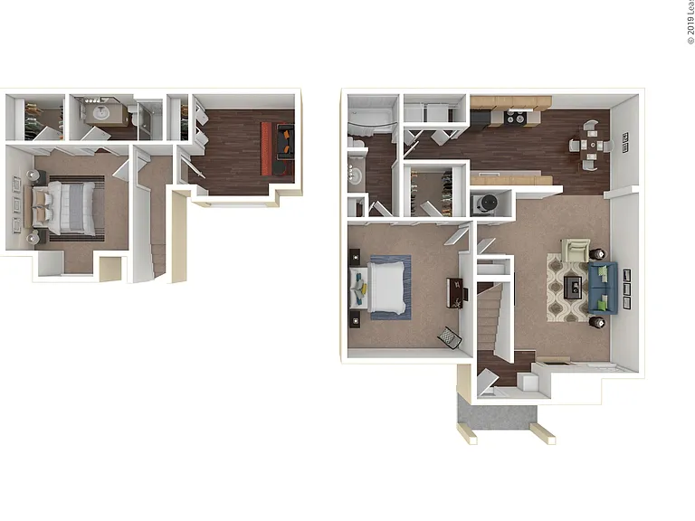 2x2 Townhouse
