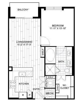 Floor plan 1F3