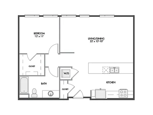 Floor plan A4a