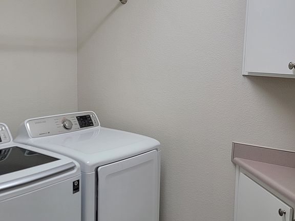Laundry room. Washer and drier included in lease.