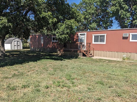 West side of home